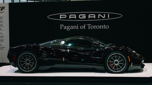 Pagano Huayra Supercar Dark Metallic Luxury Sports Car Desktop Wallpaper