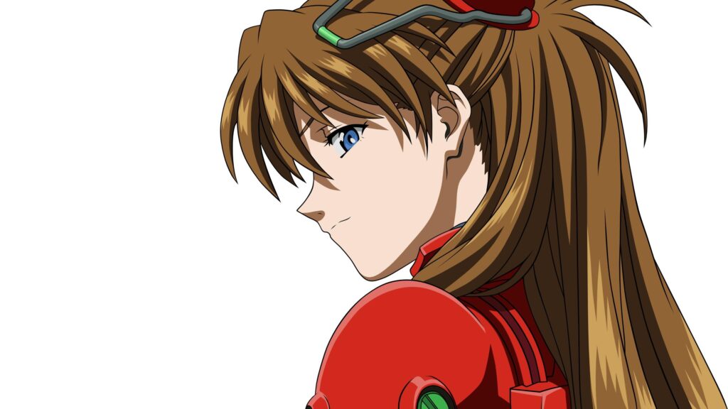 Asuka Langley Soryu Neon Genesis Evangelion Anime Portrait 4K Wallpaper