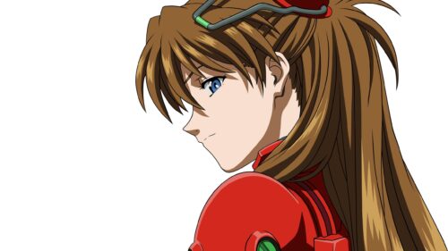 Asuka Langley Soryu Neon Genesis Evangelion Anime Portrait 4K Wallpaper