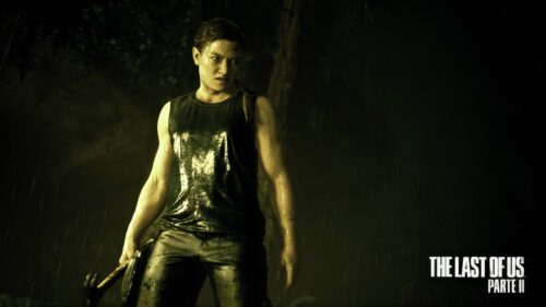 Abby Anderson The Last of Us Part II Rainy Night Action 4K PC Wallpaper