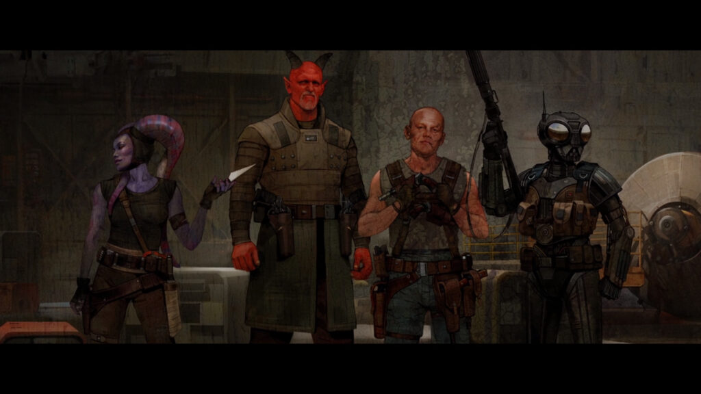 Star Wars Rebels Mercenary Crew Digital Art Desktop Wallpaper