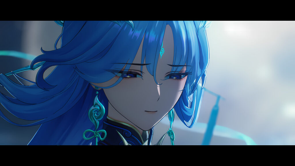 Jingliu Sad Expression Honkai Star Rail Anime 4K Desktop Wallpaper