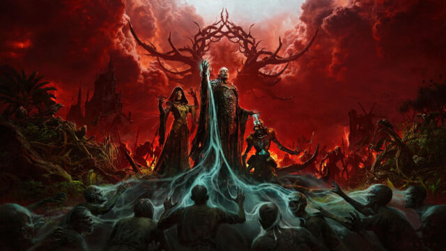 Epic Necromancer Dark Fantasy Army 4K Desktop Wallpaper