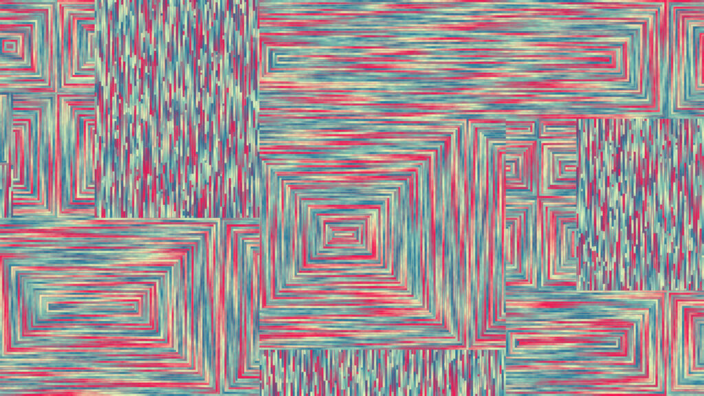 Modern Abstract Geometric Rectangles Pattern 4K PC Wallpaper