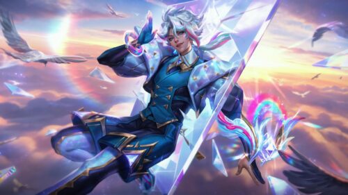 Ezreal Heartsteel League of Legends Crystal Fantasy PC Wallpaper