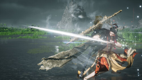 Warrior Archer with Golden Bow and Mystical Aura 4K Desktop Wallpaper
