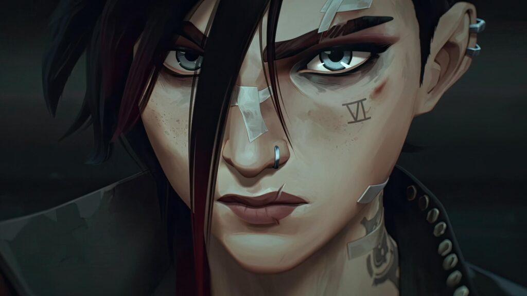 Arcane Vi Close Up Portrait High Definition PC Wallpaper