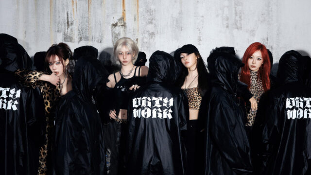 K-Pop Girl Group Members with Hooded Figures Cinematic 4K Desktop Wallpaper