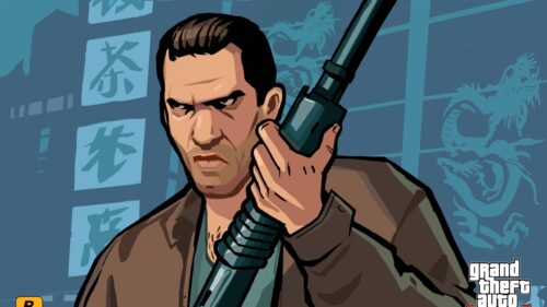 Toni Cipriani Holding a Shotgun Grand Theft Auto Liberty City Stories Desktop Wallpaper