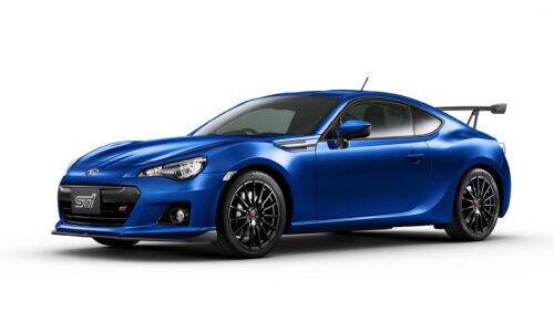 Subaru BRZ STI Blue Sports Car High Resolution PC Wallpaper