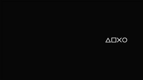 Minimalist PlayStation Controller Symbols Gaming 4K Desktop Wallpaper