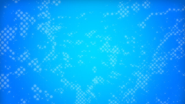 Minimalist Abstract Blue Gradient with Soft Polka Dot Pattern Desktop Wallpaper