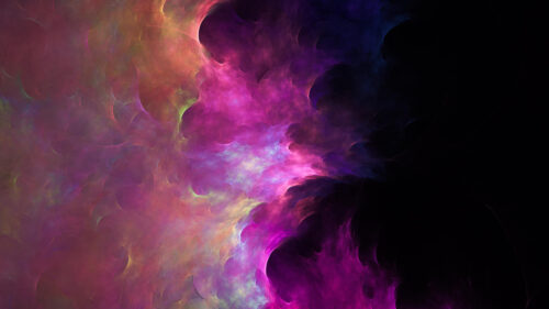 Stunning Abstract Cosmic Nebula Swirls 4K Desktop Wallpaper