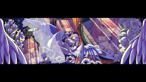 Anime Angel Elysia Honkai Impact 3rd Artistic Illustration 4K Desktop Wallpaper
