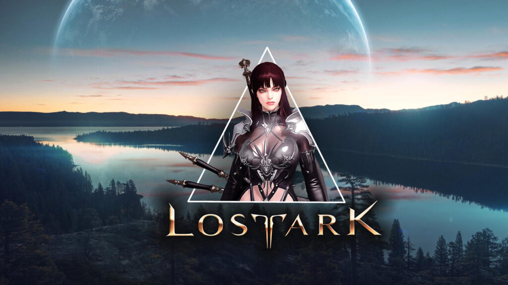 Lost Ark Warrior Female Character Fantasy Landscape 4K PC Wallpaper