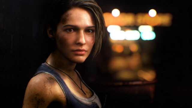 Jill Valentine Resident Evil 3 Remake Cinematic PC Wallpaper