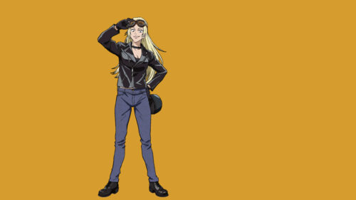 Tsukumo Yuki Jujutsu Kaisen Anime Character Leather Jacket Aesthetic Desktop Wallpaper