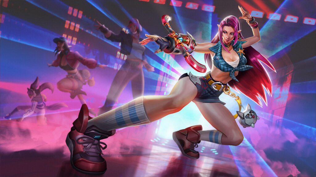Irithel Street Punk Dance Battle Desktop Wallpaper