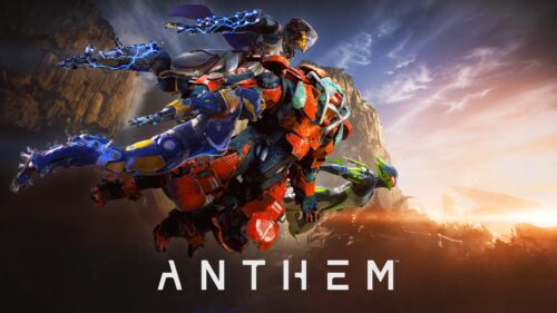 Anthem Video Game Javelin Exosuits Action Cinematic 4K Desktop Wallpaper