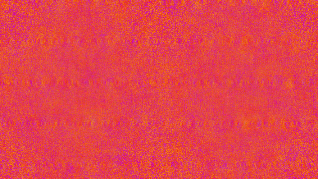 Vibrant Red and Orange Pixelated Texture Abstract Desktop Wallpaper