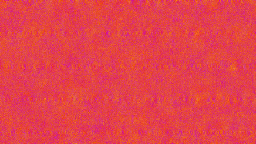 Vibrant Red and Orange Pixelated Texture Abstract Desktop Wallpaper