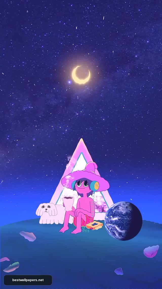 Midnight Gospel Surreal Space Aesthetic Wallpaper | Trippy Cartoon Art